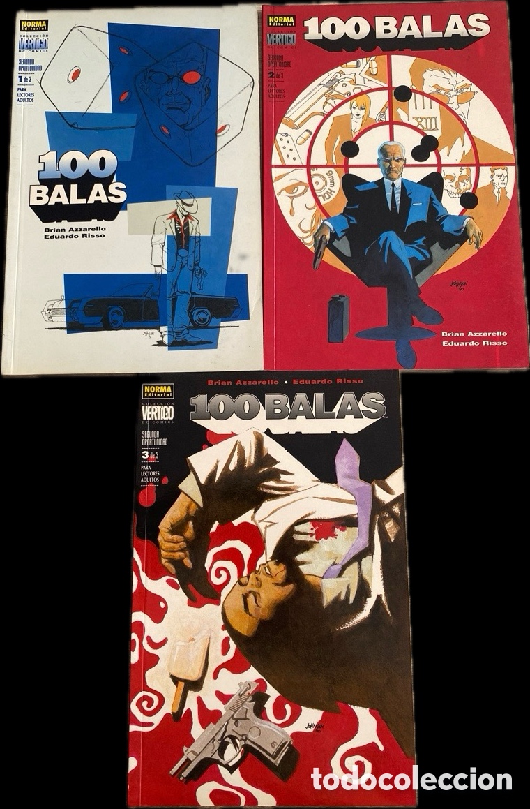 C&oacute;mics: 100 Balas &ndash; Segunda Oportunidad COMPLETA (6&ndash;11 USA) Norma Vertigo