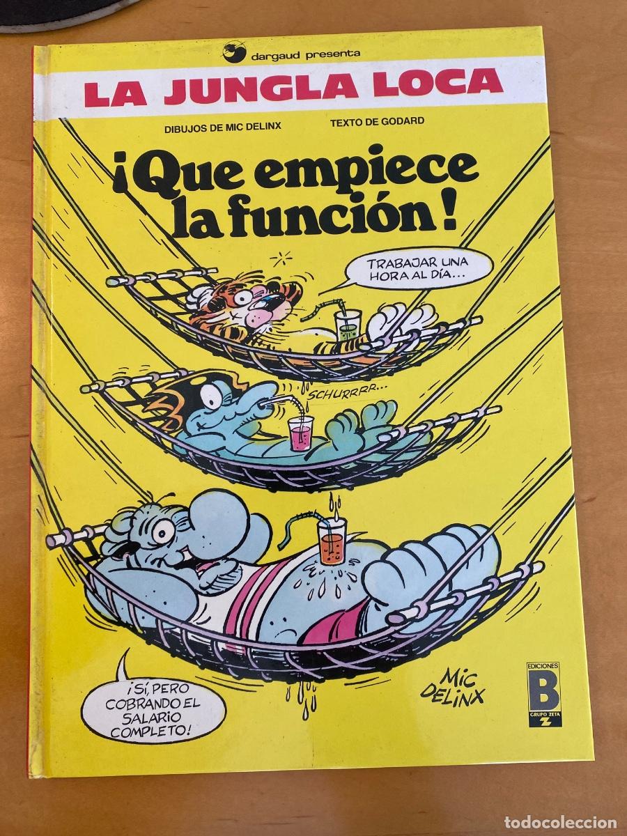 C&oacute;mics: LA JUNGLA LOCA N&ordm; 2 &iexcl;QUE EMPIECE LA FUNCION! MIC DELINX, DARGAUD, EDICIONES B