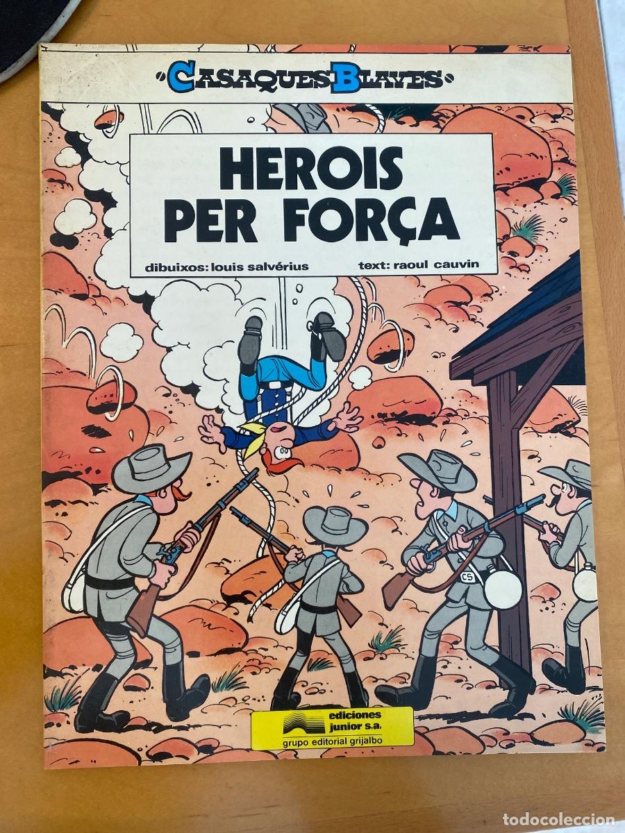 C&oacute;mics: CASAQUES BLAVES HEROIS PER FORCA N&ordm; 1 - RUSTICA - CATALA - 1984