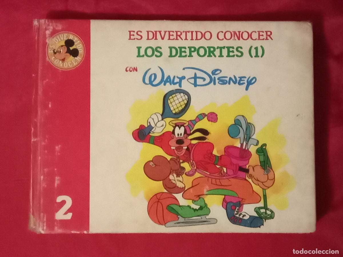 C&oacute;mics: Es Divertido Conocer Los Deportes (1) Con Walt Disney - Edit. Club Internacional del Libro. 1986