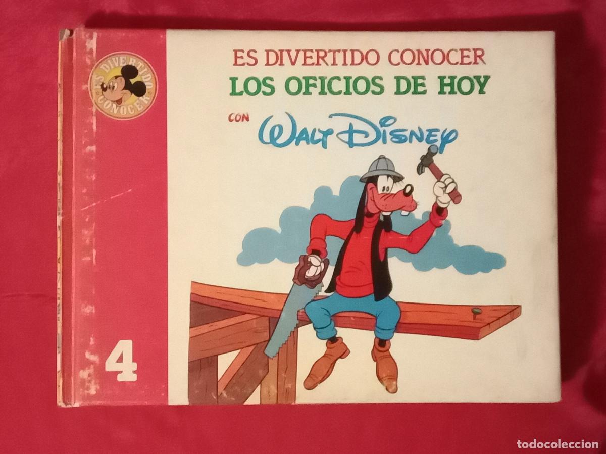 C&oacute;mics: Es Divertido Conocer Los Oficios de Hoy Con Walt Disney - Edit. Club Internacional del Libro. 1986