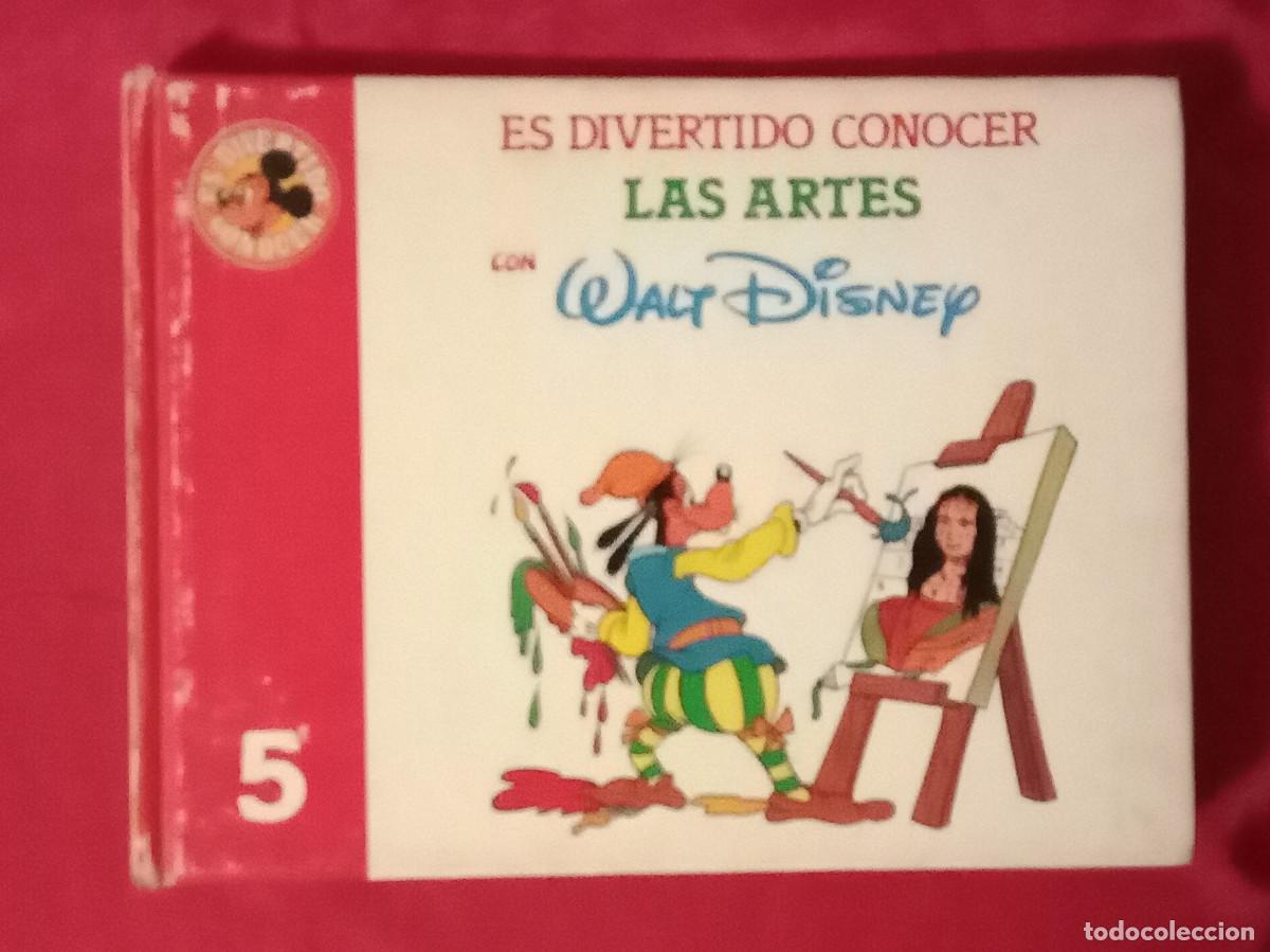 C&oacute;mics: Es Divertido Conocer Las Artes Con Walt Disney - Edit. Club Internacional del Libro. 1986