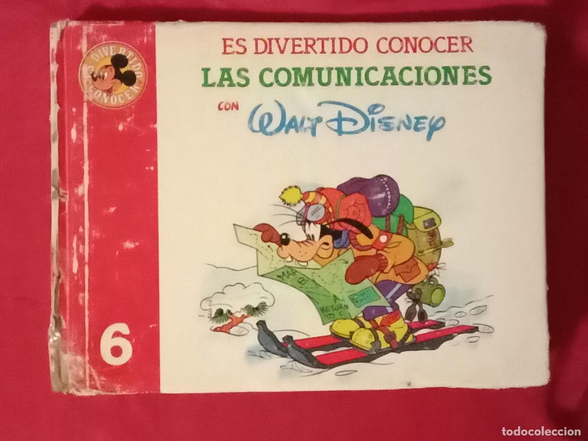 C&oacute;mics: Es Divertido Conocer Las Comunicaciones Con Walt Disney - Edit. Club Internacional del Libro. 1986