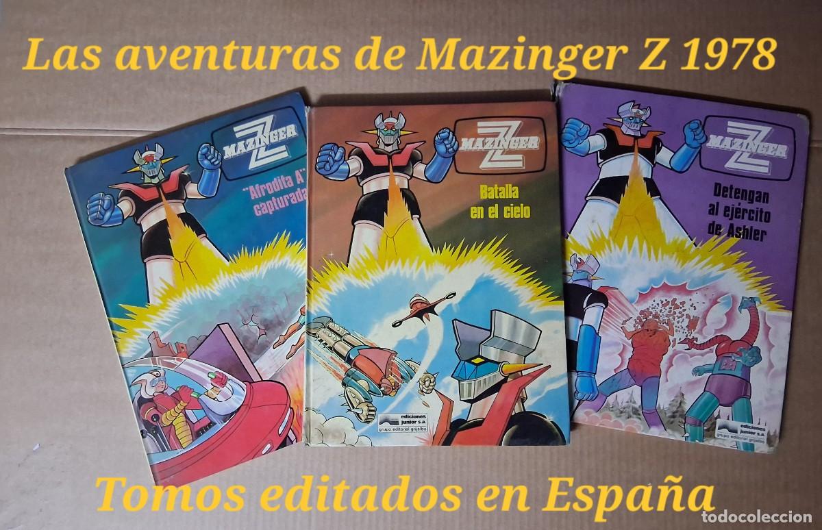 C&oacute;mics: Mazinger Z en Espa&ntilde;a libros sus aventuras 1978 - Foto 1