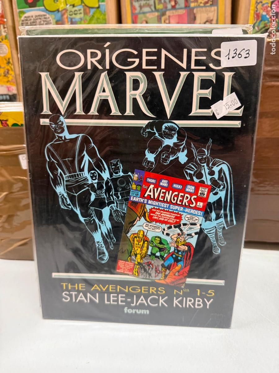 C&oacute;mics: ORIGENES MARVEL THE AVENGERS EDITORIAL FORUM