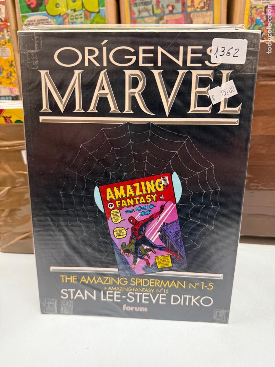 C&oacute;mics: ORIGENES MARVEL THE AMAZING SPIDERMAN EDITORIAL FORUM - Foto 1