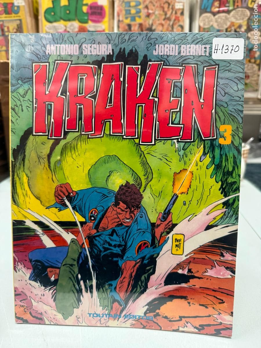 C&oacute;mics: KRAKEN NUMERO 3 EDITORIAL TOUTAIN EDITOR - Foto 1