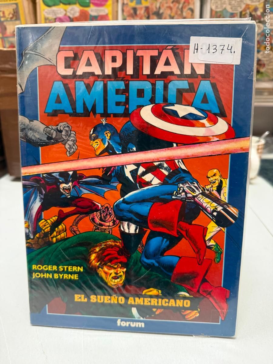 C&oacute;mics: CAPITAN AMERICA EL SUE&Ntilde;O AMERICANO EDITORIAL FORUM