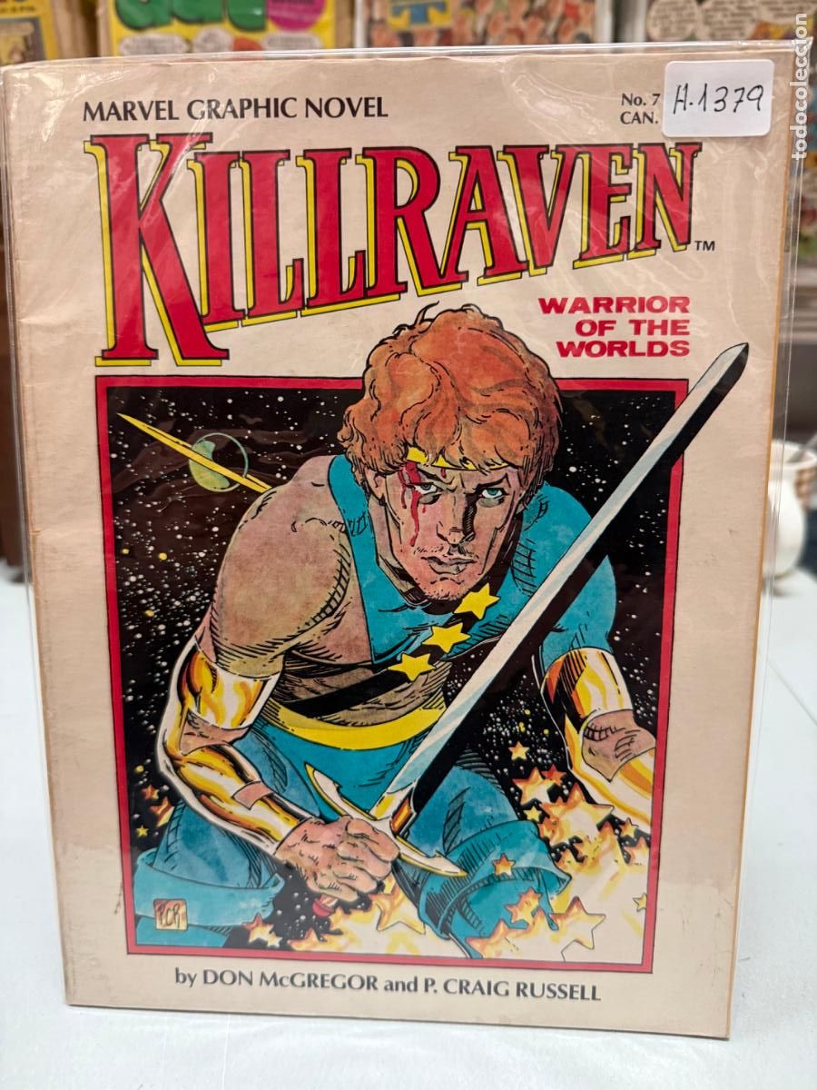C&oacute;mics: KILLRAVEN WARRIOR OF THE WORLDS EN INGLES