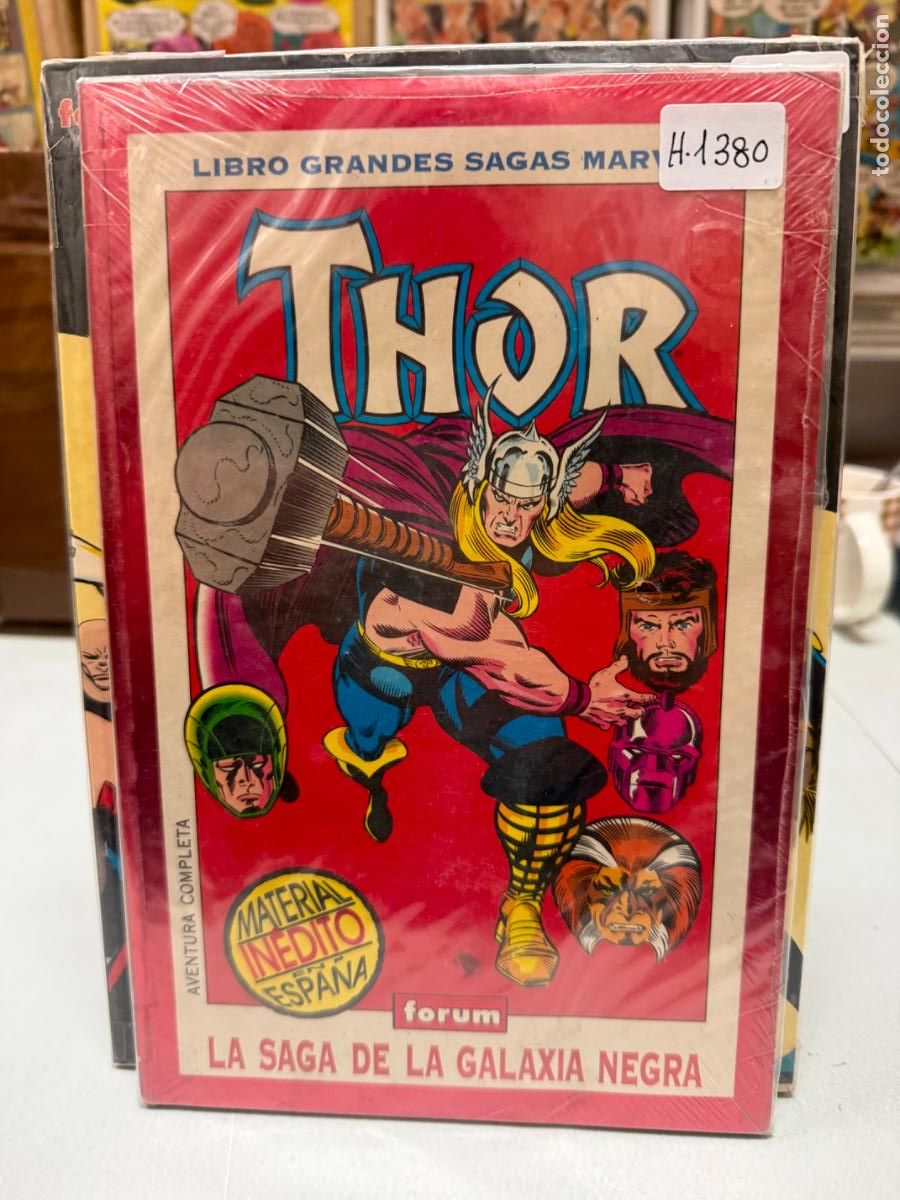 C&oacute;mics: THOR GRANDES SAGAS LA SAGA DE LA GALAXIA NEGRA EDITORIAL FORUM