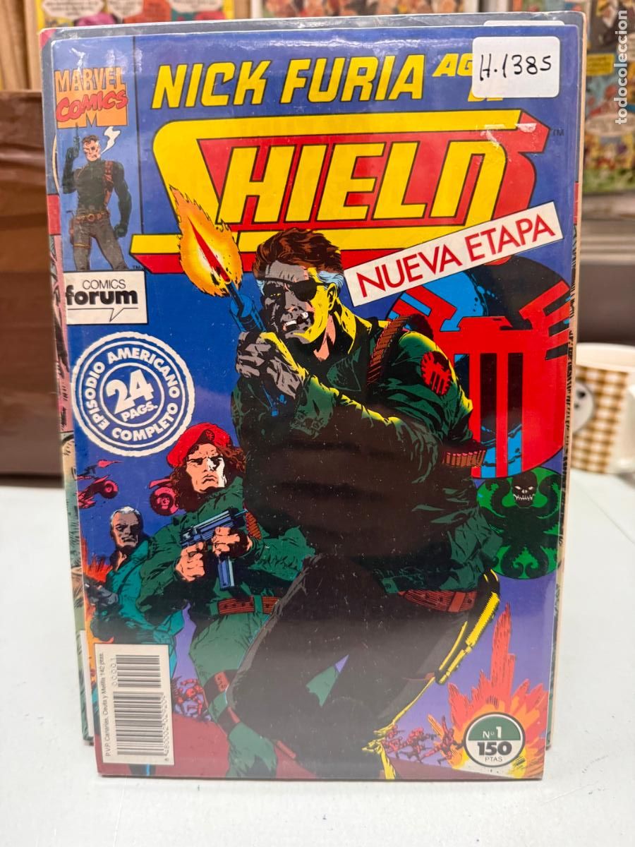 C&oacute;mics: NICK FURIA AGENTE DE SHIELD NUEVA ETAPA COMPLETA DEL 1 AL 6 EDITORIAL FORUM
