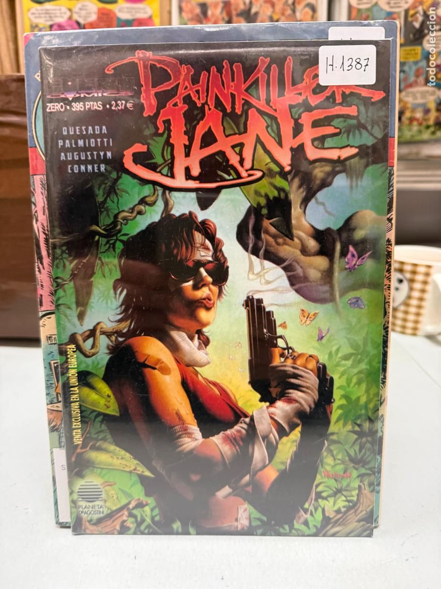 C&oacute;mics: PAINKILLER JANE ZERO Y ONE SHOT EDITORIAL FORUM