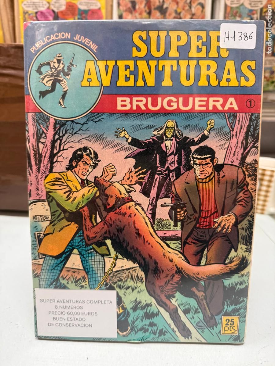 C&oacute;mics: SUPER AVENTURAS DEL 1 AL 8 EDITORIAL BRUGUERA