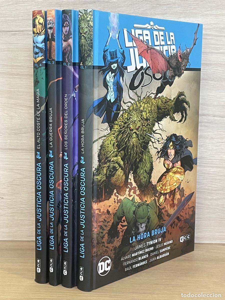 C&oacute;mics: Liga de la Justicia Oscura / Completo 4 Vol&uacute;menes / James Tynion IV, Daniel Sampere, Jes&uacute;s Merino