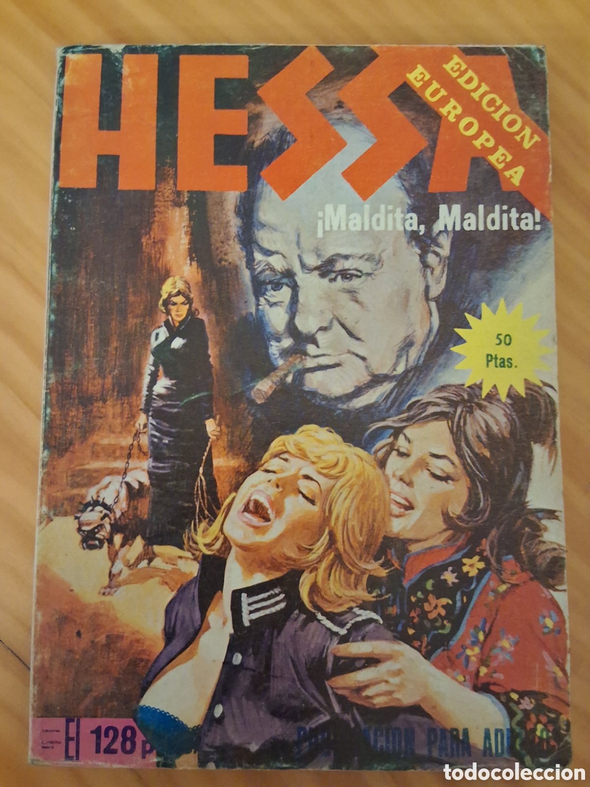 C&oacute;mics: Hessa comic para adultos numero 27 maldita maldita edita elviberia a&ntilde;o 1976