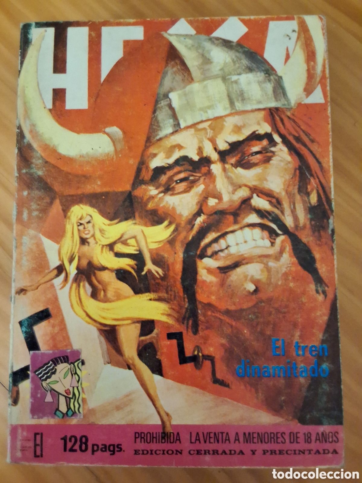 C&oacute;mics: Hessa comic para adultos n&uacute;mero 5 2l tren dinamitado edita elviberia a&ntilde;o 1976