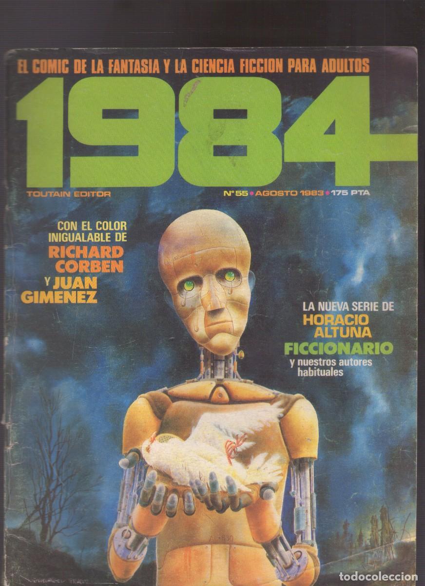 C&oacute;mics: Ac. Revista el C&oacute;mic de la fantas&iacute;a y la ciencia ficci&oacute;n para adultos: 1984 / No. 55 / Agosto 1983