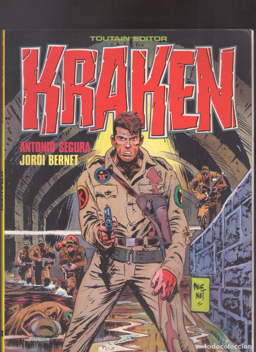 C&oacute;mics: Ac. Kraken (Antonio Segura y Jordi Bernet) / TOUTAIN EDITOR / 1985
