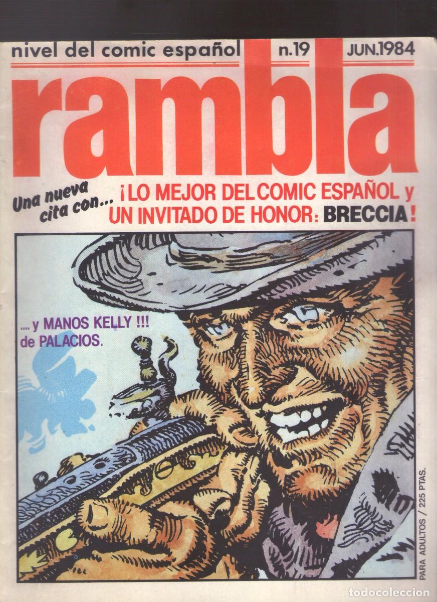 C&oacute;mics: Ac. Nivel del c&oacute;mic espa&ntilde;ol: RAMBLA para adultos / No. 19 / Junio 1984