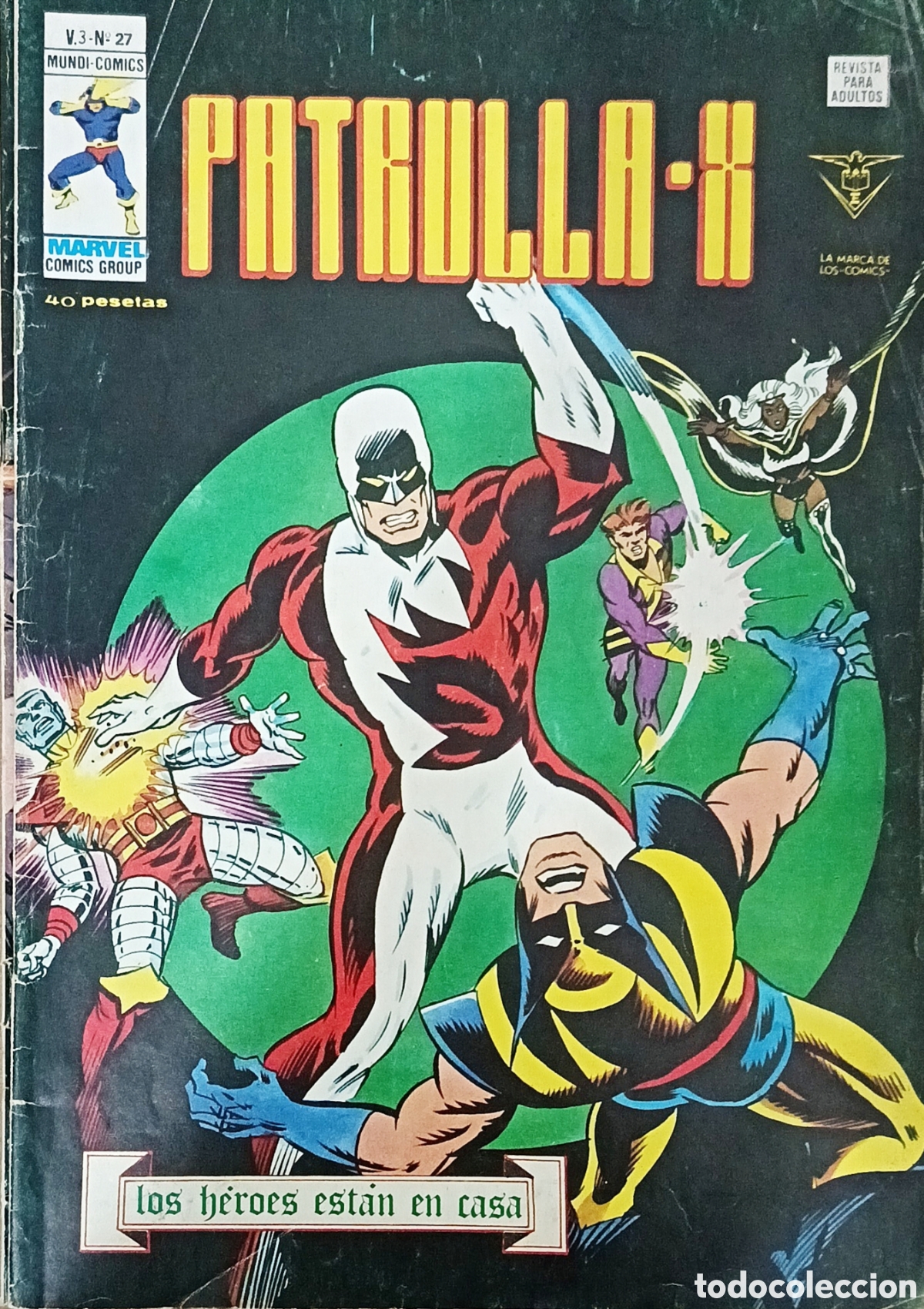 C&oacute;mics: Las patrulla X de Ediciones v&eacute;rtice