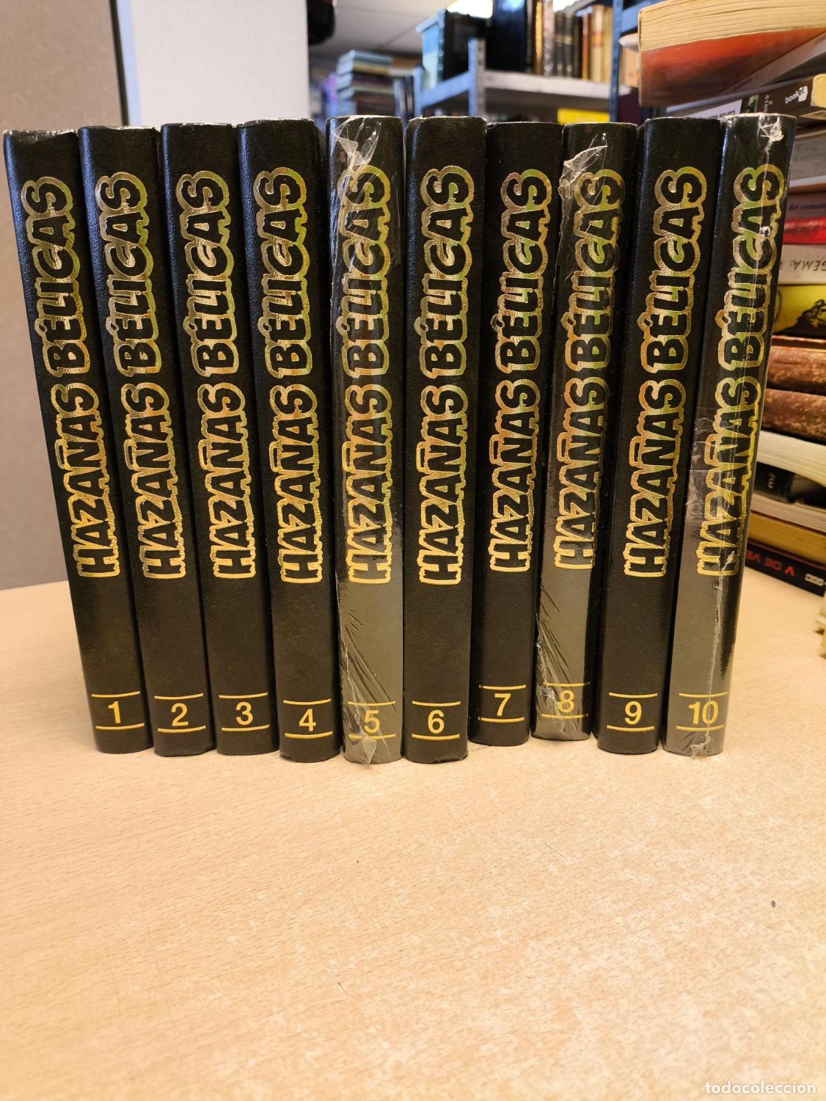C&oacute;mics: HAZA&Ntilde;AS B&Eacute;LICAS EDICI&Oacute;N COLECCIONISTAS PRIMERA SERIE COMPLETA 10 TOMOS. FONDOS EDITORIALES 1991. - B