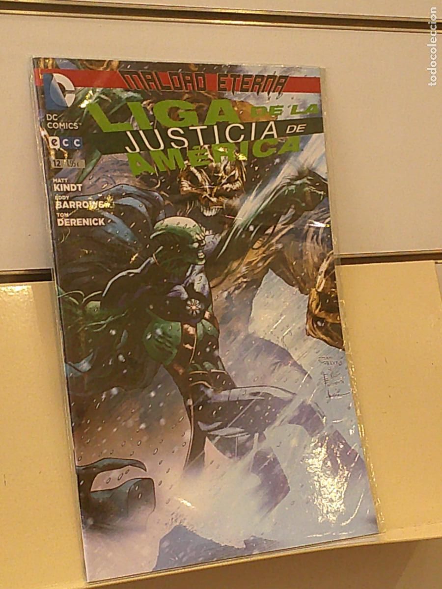 C&oacute;mics: LIGA DE LA JUSTICIA N&ordm; 12 MALDAD ETERNA DC - ECC