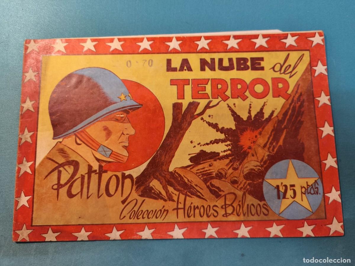 C&oacute;mics: COLECCION HEROES BELICOS NUM.10 - PATTON-LA NUBE DEL TERROR - 1&acute;25 PTAS