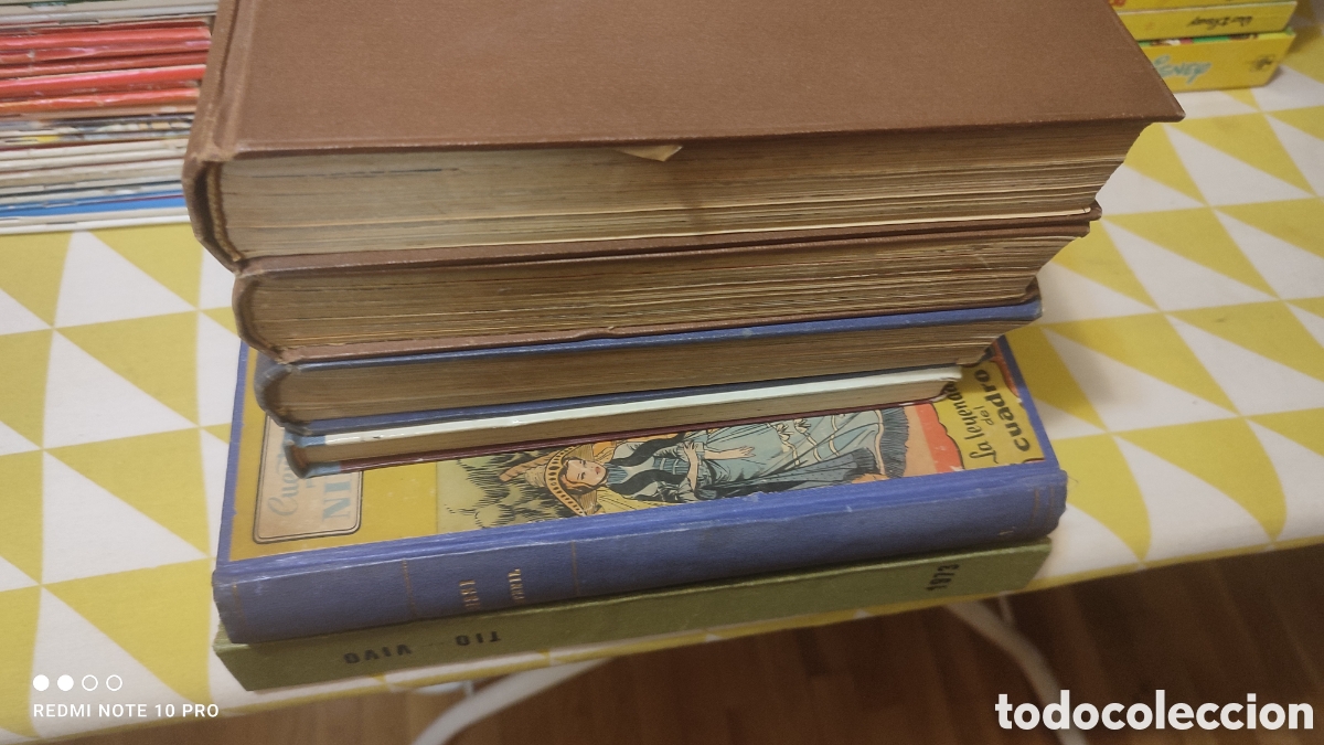 C&oacute;mics: LOTE DE SEIS TOMOS DE COMICS ANTIGUOS TIO VIVO SISI CLARO DE LUNA