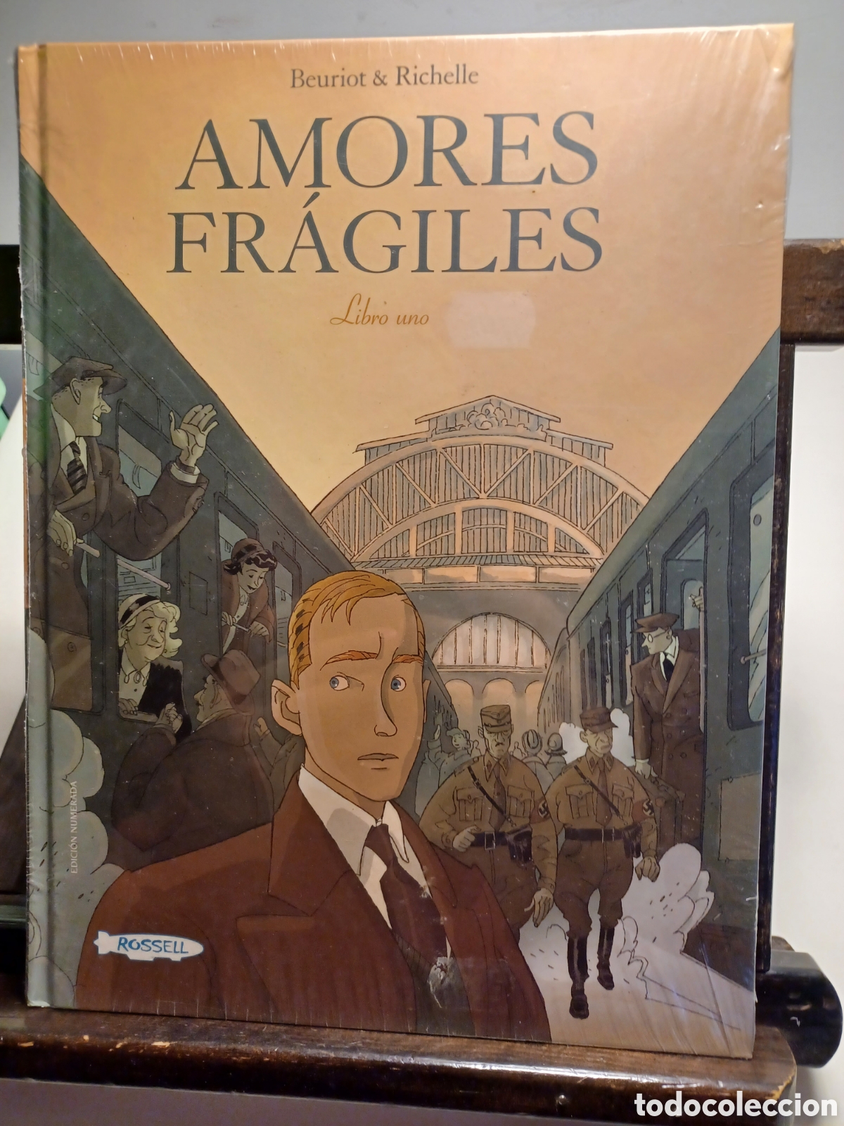 C&oacute;mics: Amores fr&aacute;giles. Libro uno/ Beuriot & Richelle/ Edici&oacute;n numerada/ NUEVO A ESTRENAR