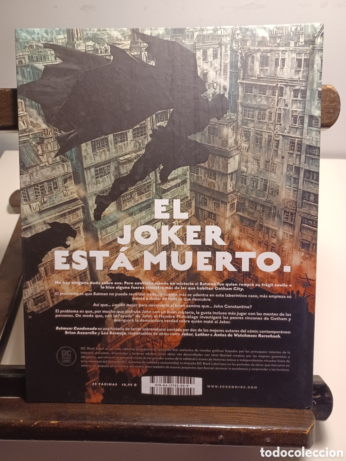 C&oacute;mics: Batman. Condenado. Libro uno/ DC Black Label ECC/ NUEVO A ESTRENAR - Foto 2