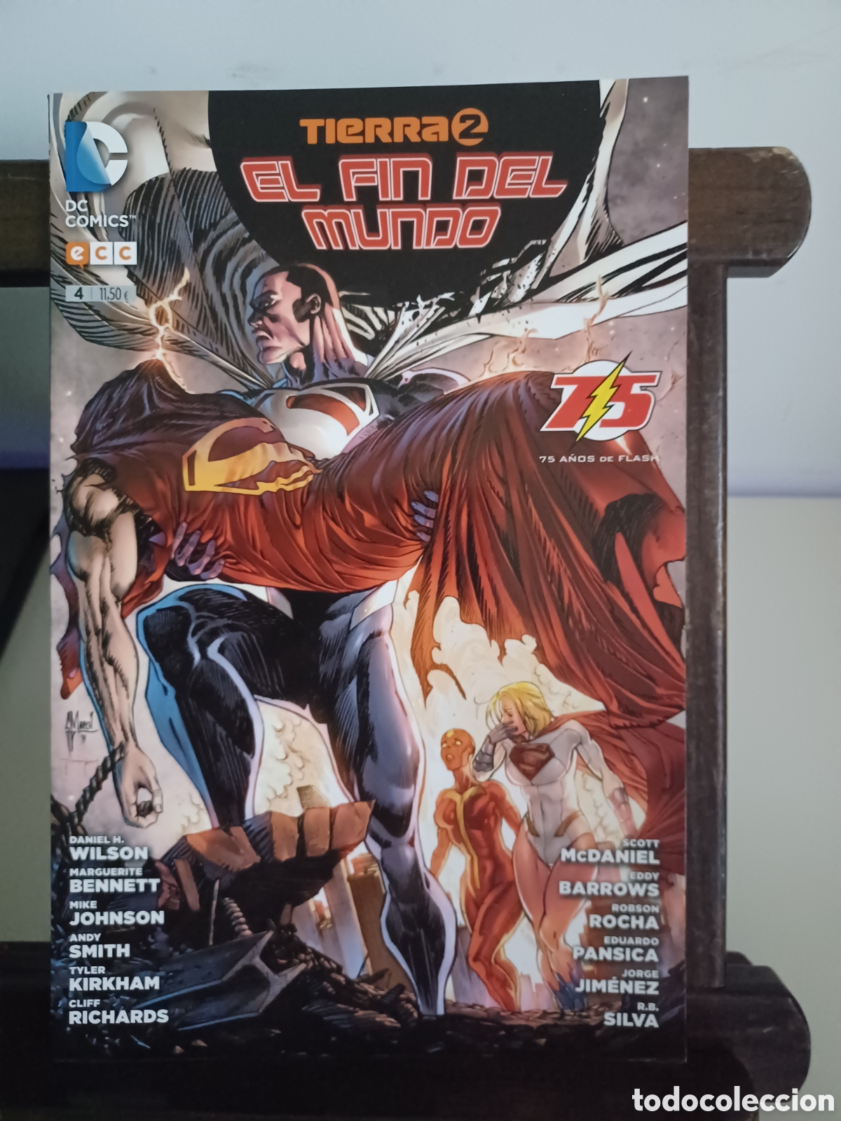 C&oacute;mics: Tierra 2. El fin del mundo 4/ DC ECC/ NUEVO A ESTRENAR