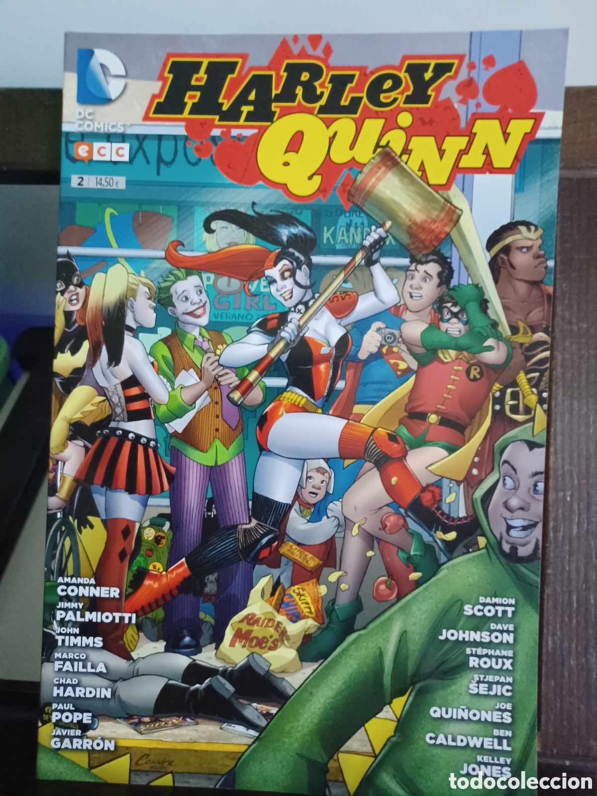 C&oacute;mics: Harley Quinn 2/ DC ECC/ Descatalogado/ NUEVO A ESTRENAR