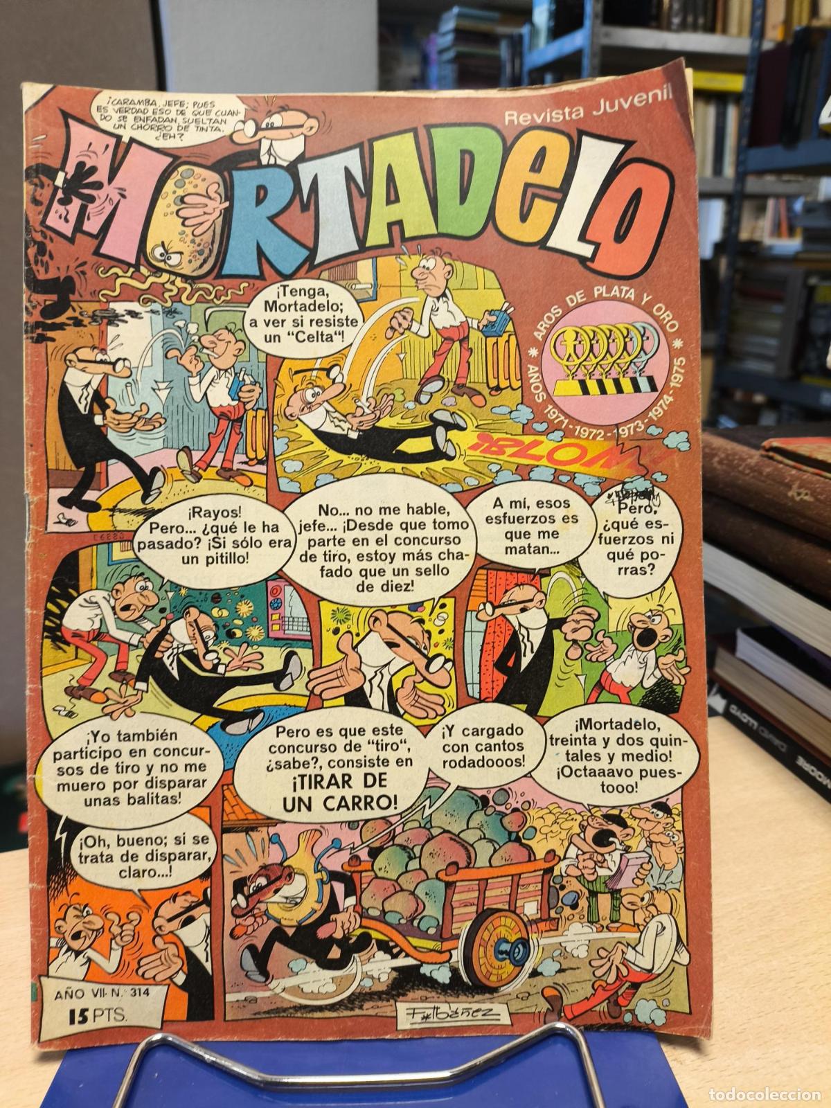 C&oacute;mics: REVISTA JUVENIL MORTADELO A&Ntilde;O VII - N&ordm; 314 -BRUGUERA - Vv. Aa.