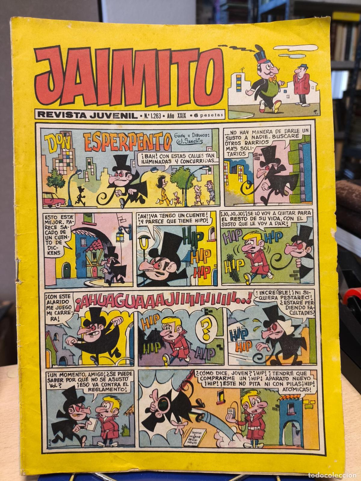 C&oacute;mics: JAIMITO REVISTA JUVENIL - A&Ntilde;O XXIX N&ordm; 1263 - VALENCIANA - Vv. Aa.