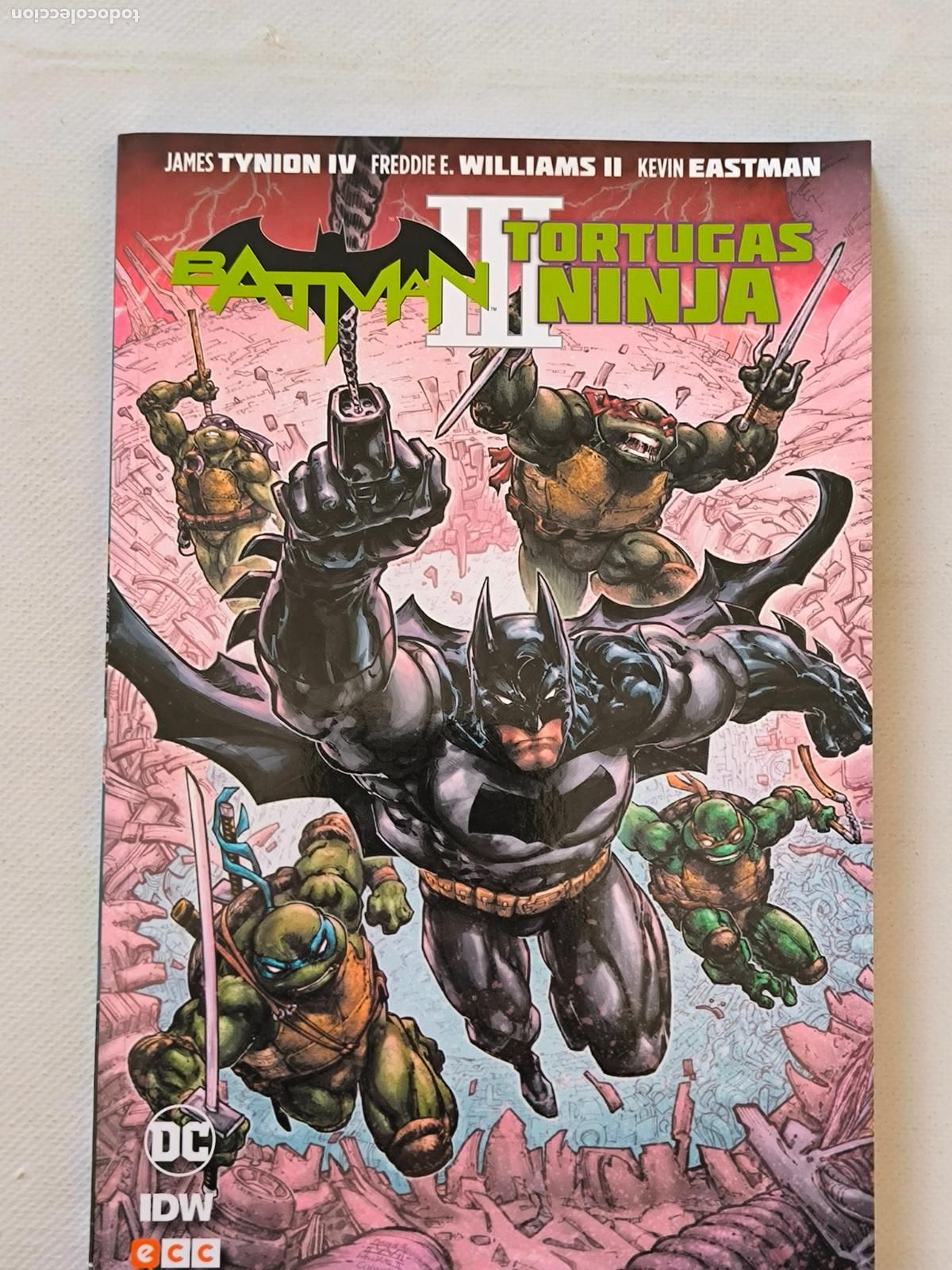 Comics: BATMAN / TORTUGAS NINJA III / 3 - JAMES TYNION IV - DC - ECC - COMO NUEVO (FS*w)