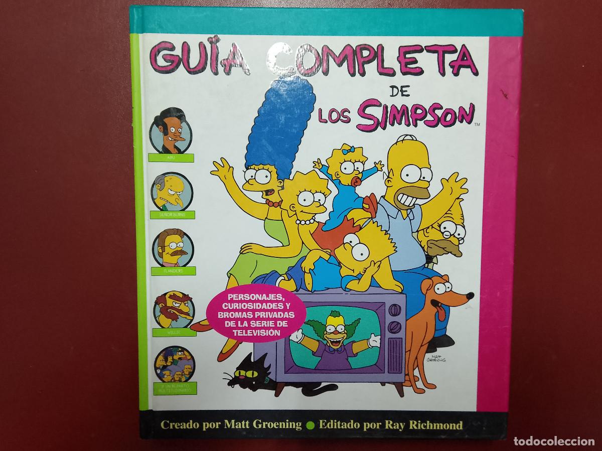 C&oacute;mics: Ray Richmond: Gu&iacute;a completa de los Simpson (Ediciones B. 1998)