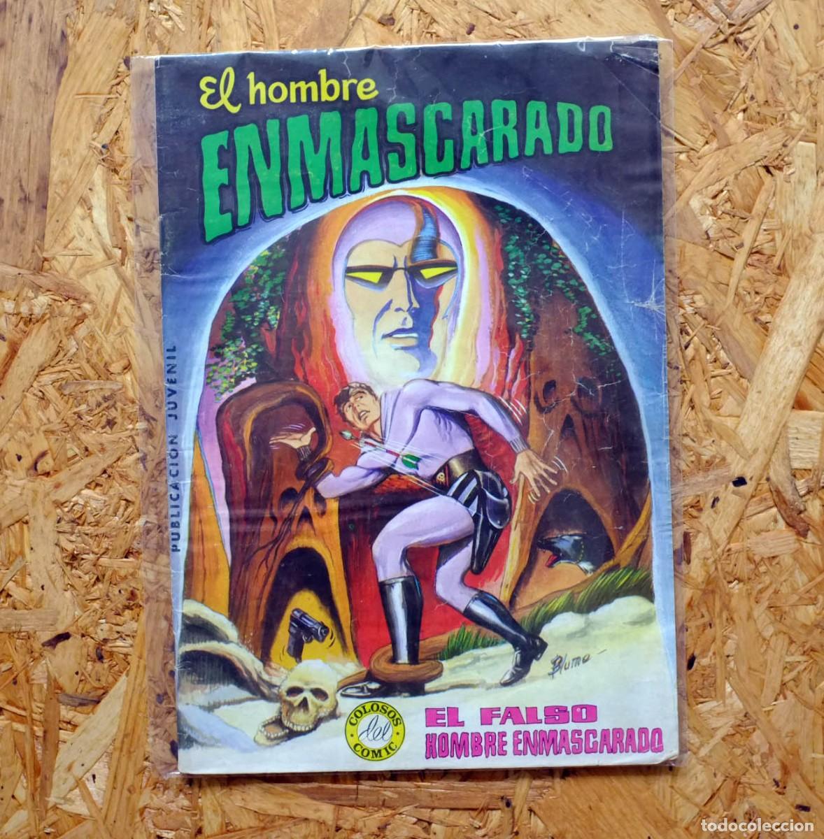 C&oacute;mics: EL HOMBRE ENMASCARADO. N&ordm; 4.- EL FALSO HOMBRE ENMASCARADO. EDITORA VALENCIANA. COLOSOS DEL COMIC