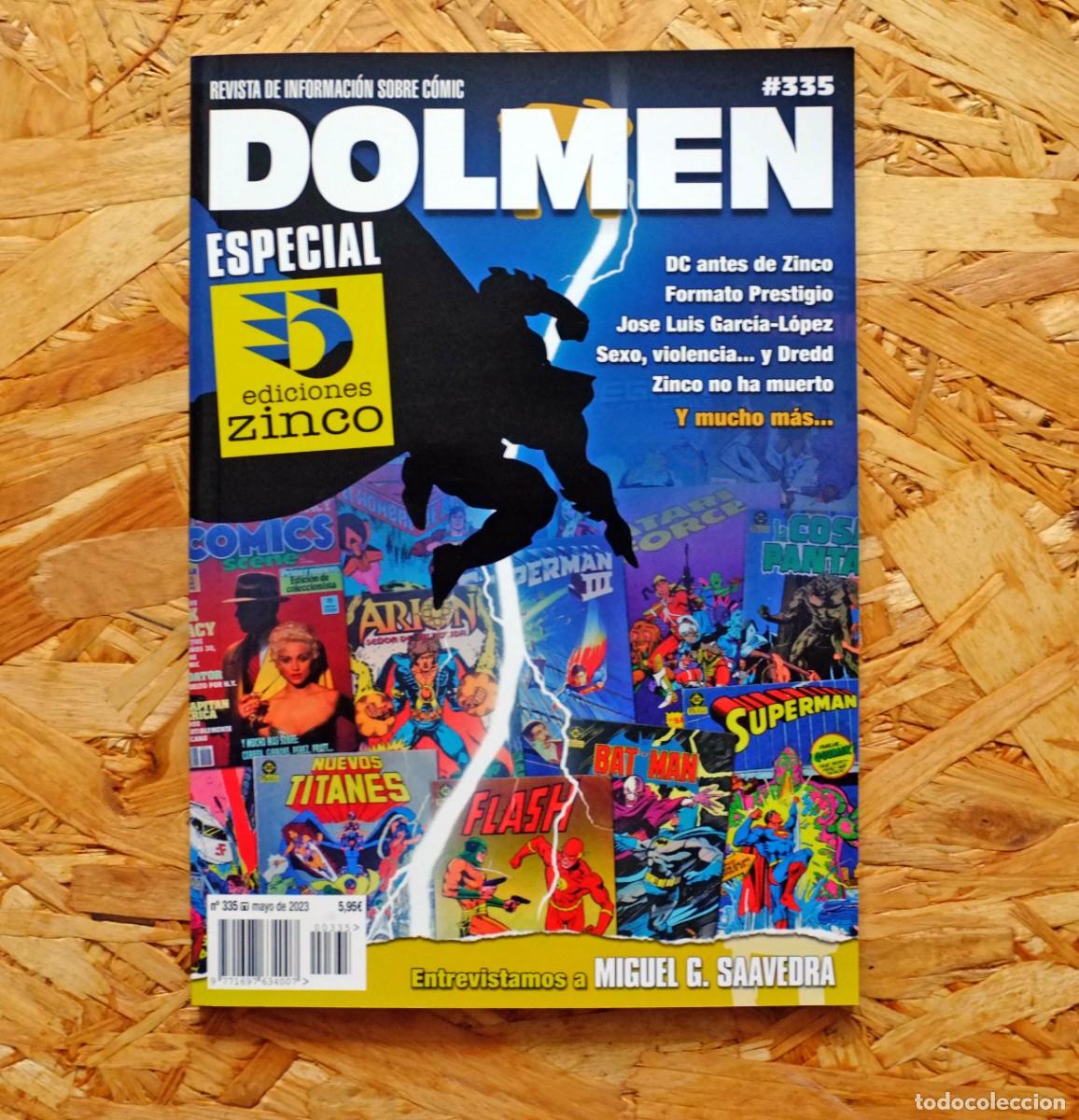 C&oacute;mics: DOLMEN 335 ESPECIAL ZINCO. DOLMEN, 2023