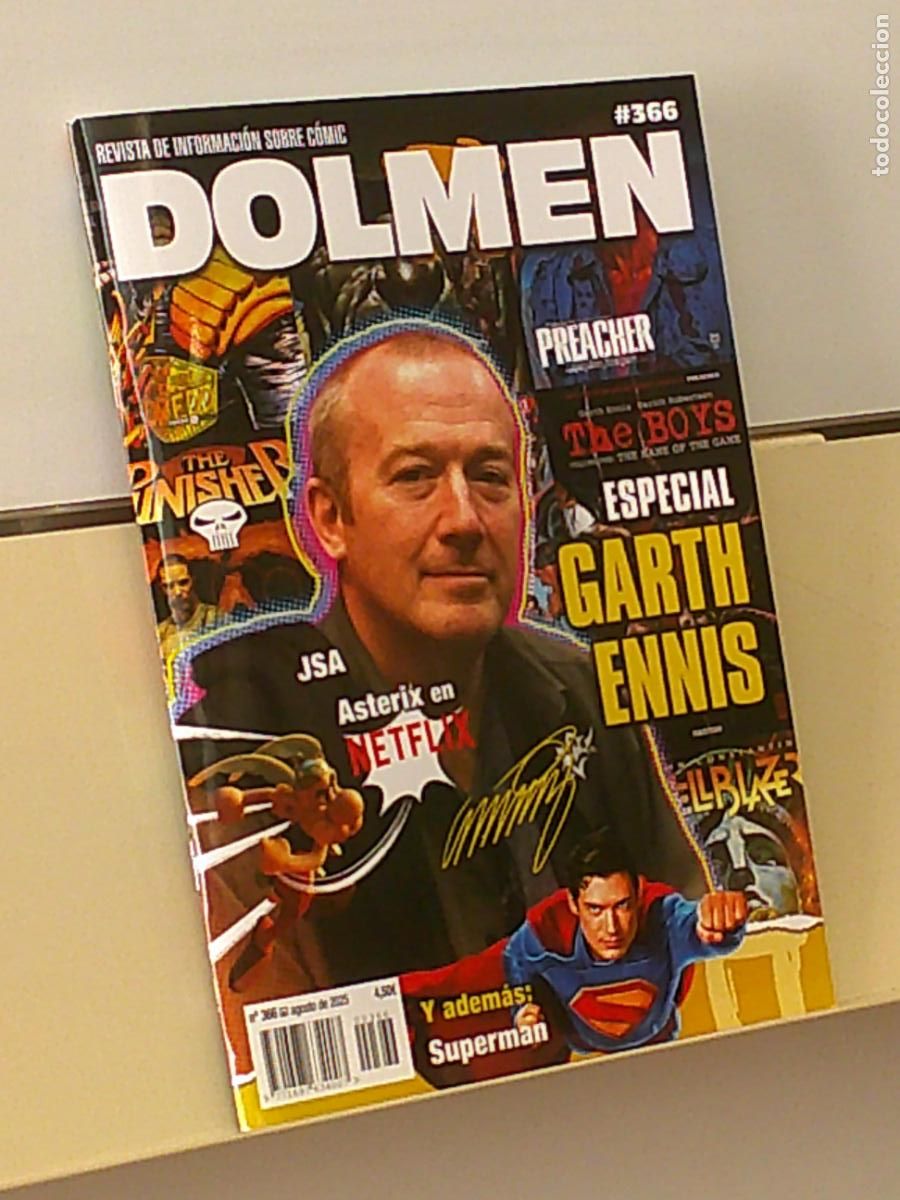 C&oacute;mics: REVISTA DOLMEN N&ordm; 366 AGOSTO DE 2025 GARTH ENNIS