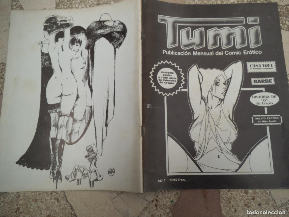 C&oacute;mics: comic erotico, tumi n&ordm; 1, con poster valentina de cretax,