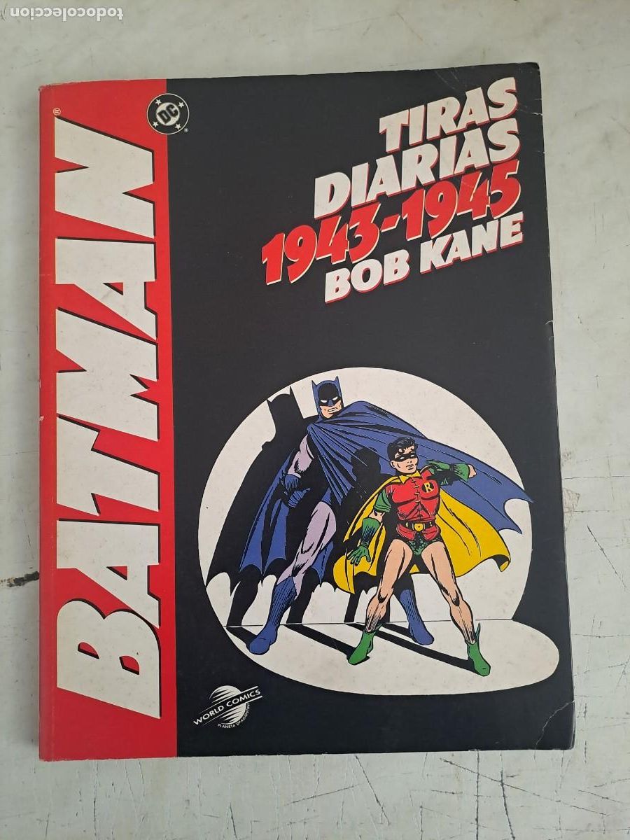 C&oacute;mics: Batman, tiras diarias 1943-1945 Bob Kane, World comics en buen estado Bolsa DA