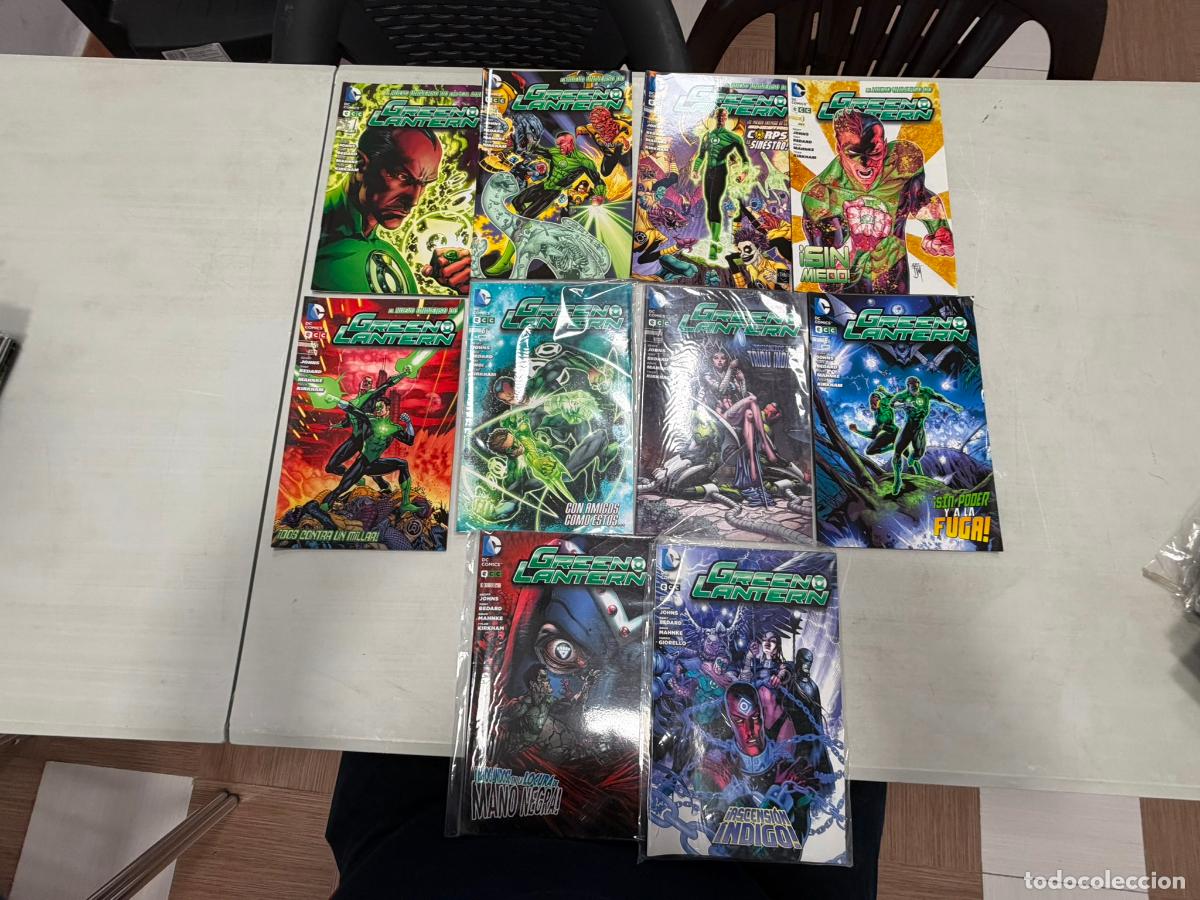 C&oacute;mics: Green Lantern ECC geoff Johns Numeros 1 al 11 -