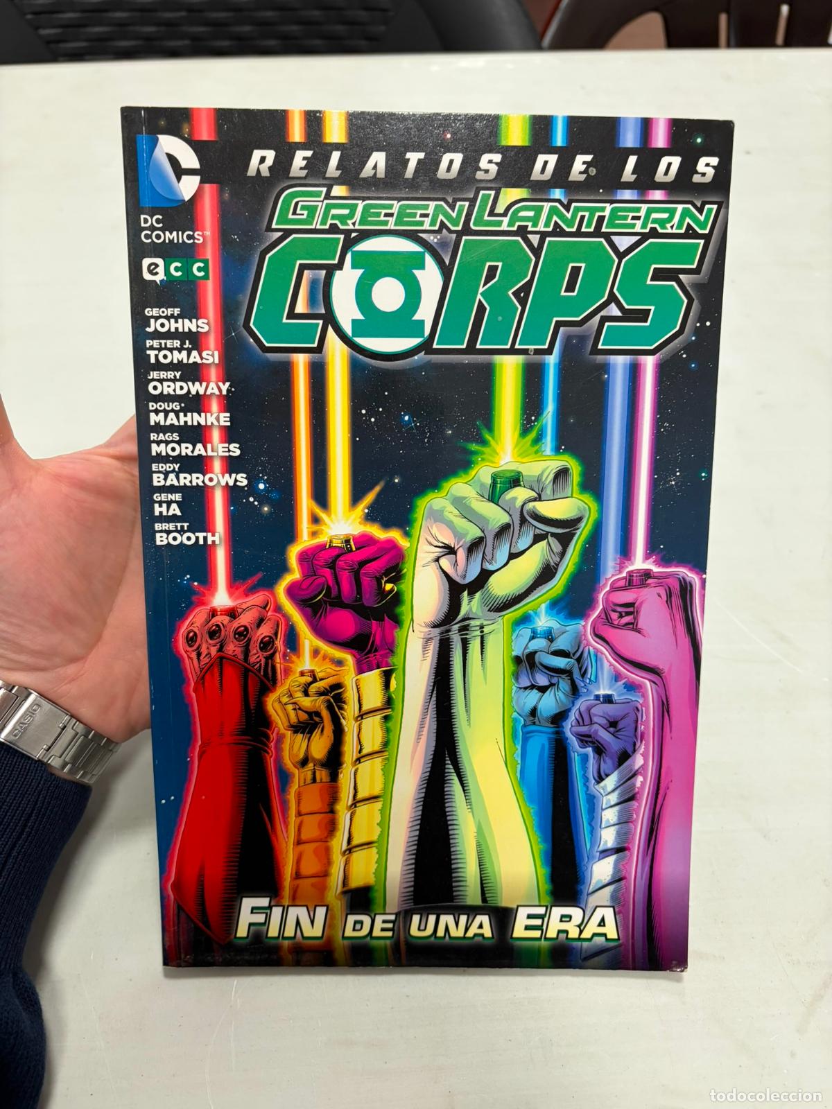 C&oacute;mics: RELATOS DE LOS GREEN LANTERN CORPS: EL FIN DE UNA ERA - TOMO - ECC