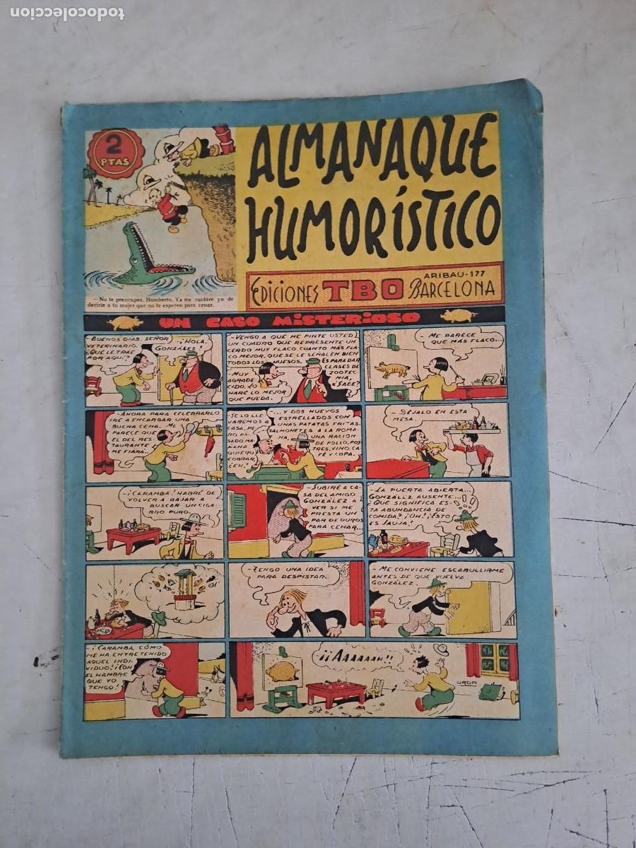 C&oacute;mics: Almanaque humor&iacute;stico, un caso misterioso en buen estado