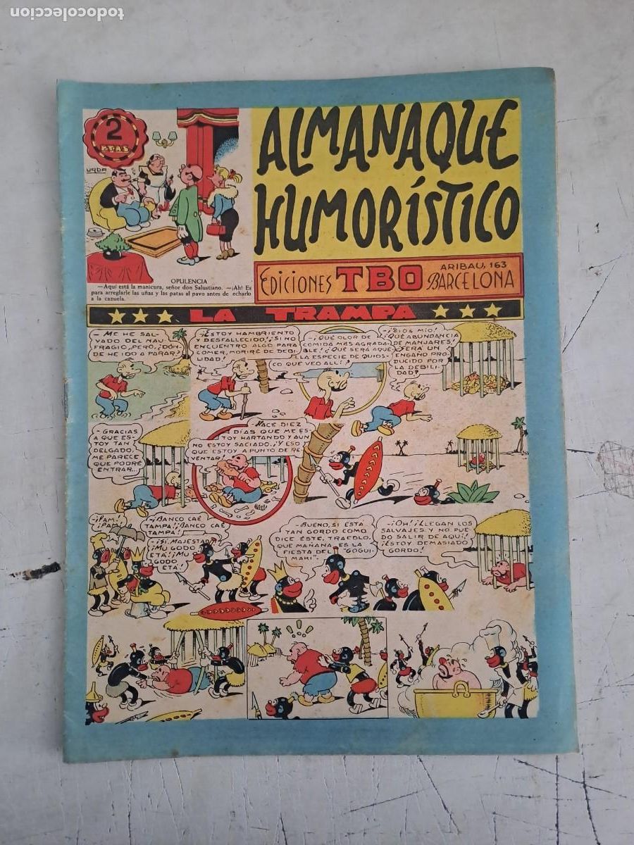 C&oacute;mics: Almanaque humor&iacute;stico, la trampa en buen estado