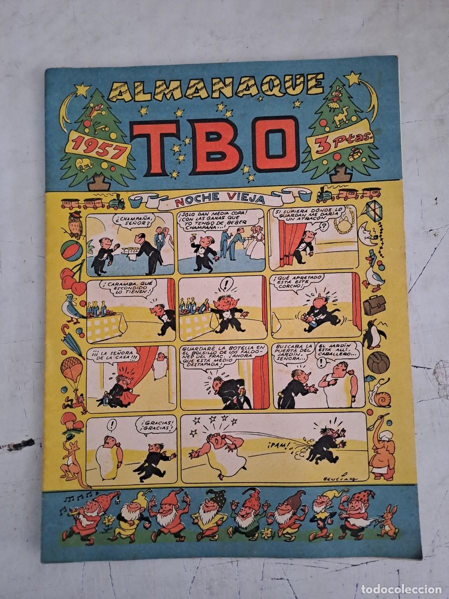 C&oacute;mics: TBO almanaque 1957 en buen estado