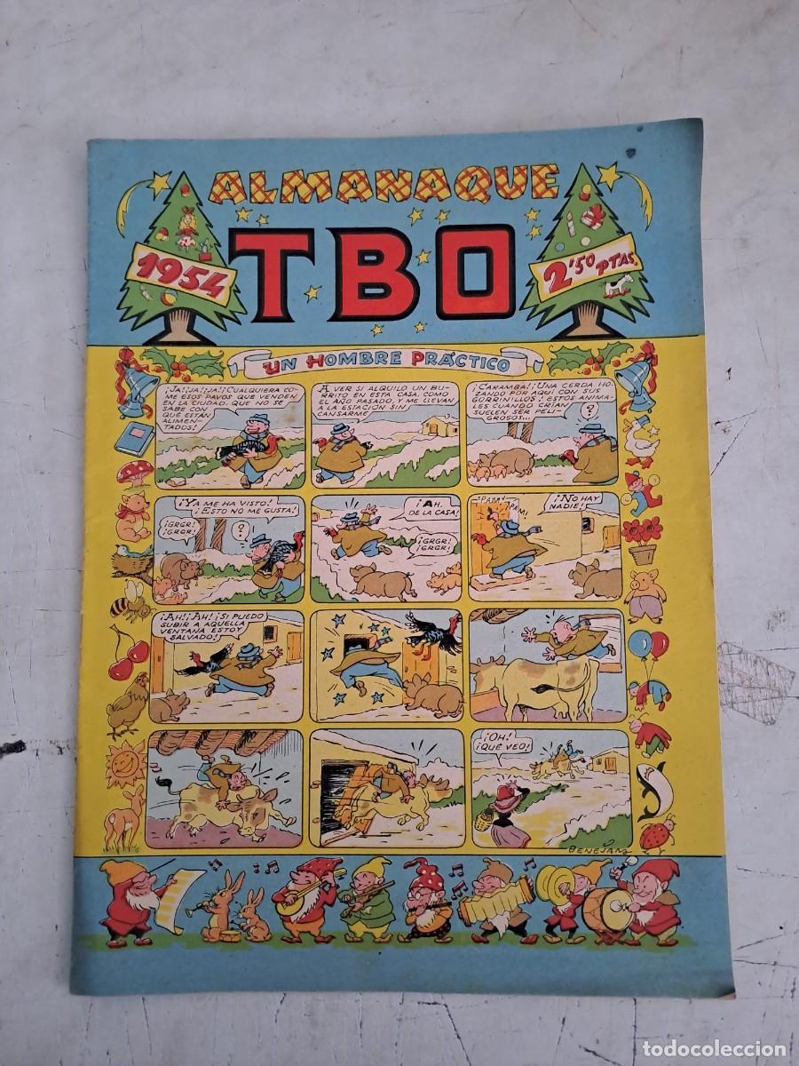 C&oacute;mics: TBO almanaque 1954 en buen estado