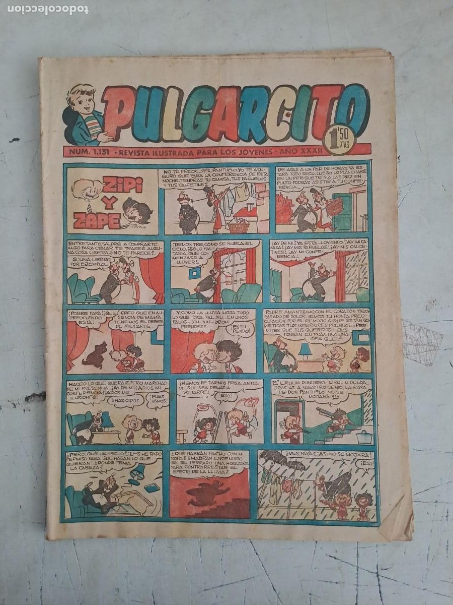 C&oacute;mics: Pulgarcito 1131, Bruguera en buen estado
