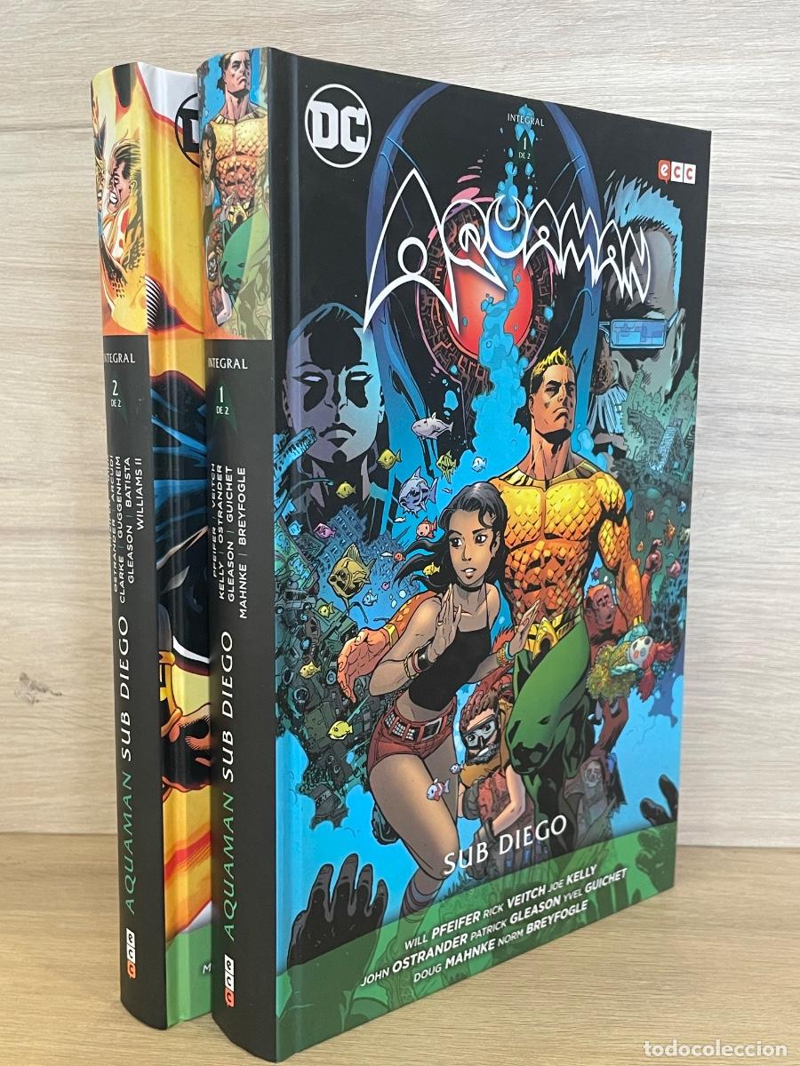 C&oacute;mics: Aquaman: Sub Diego vol. 01 y 2 / Completo / Doug Mahnke, Patrick Gleason, Yvel Guichet, Darryl Banks