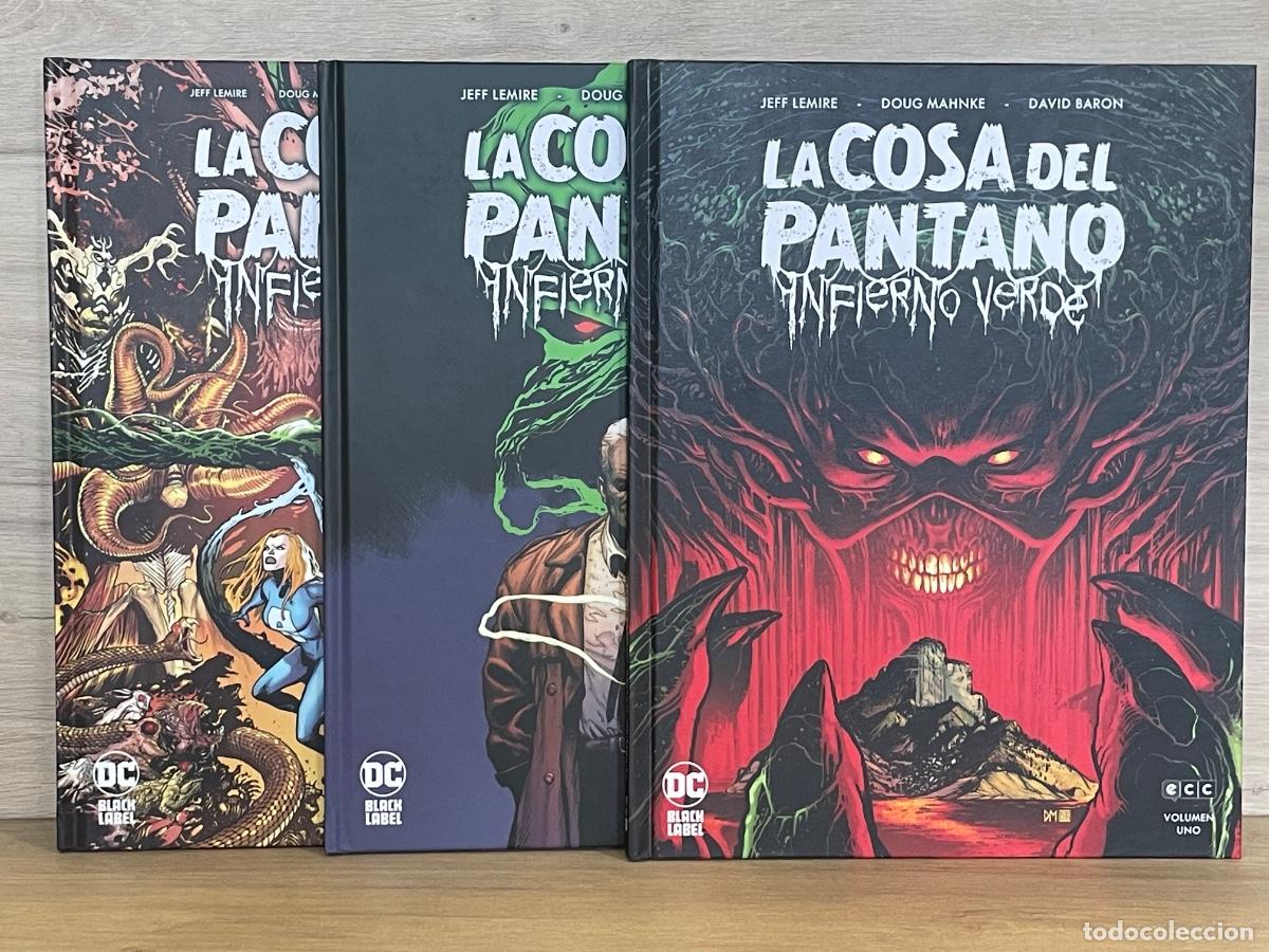C&oacute;mics: La Cosa del Pantano: Infierno verde / Completa 3 Vol&uacute;menes / Jeff Lemire, Doug Mahnke, David Baron